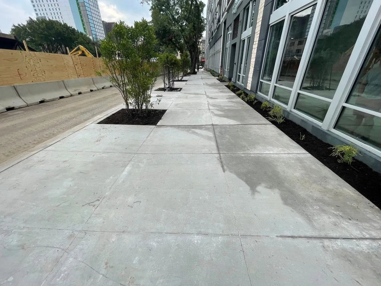 CONCRETE SIDEWALK work by CTF Concrete LLC