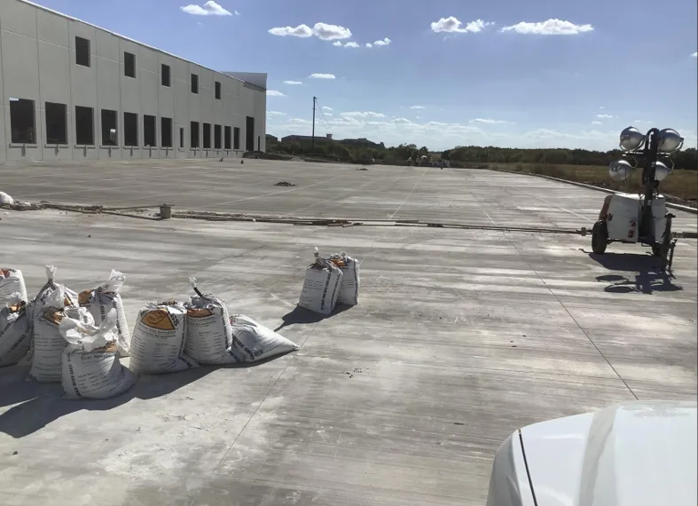 CONCRETE PAVING work by CTF Concrete LLC
