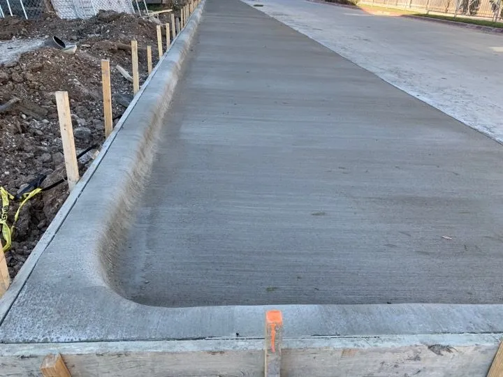CURB & GUTTER work by CTF Concrete LLC