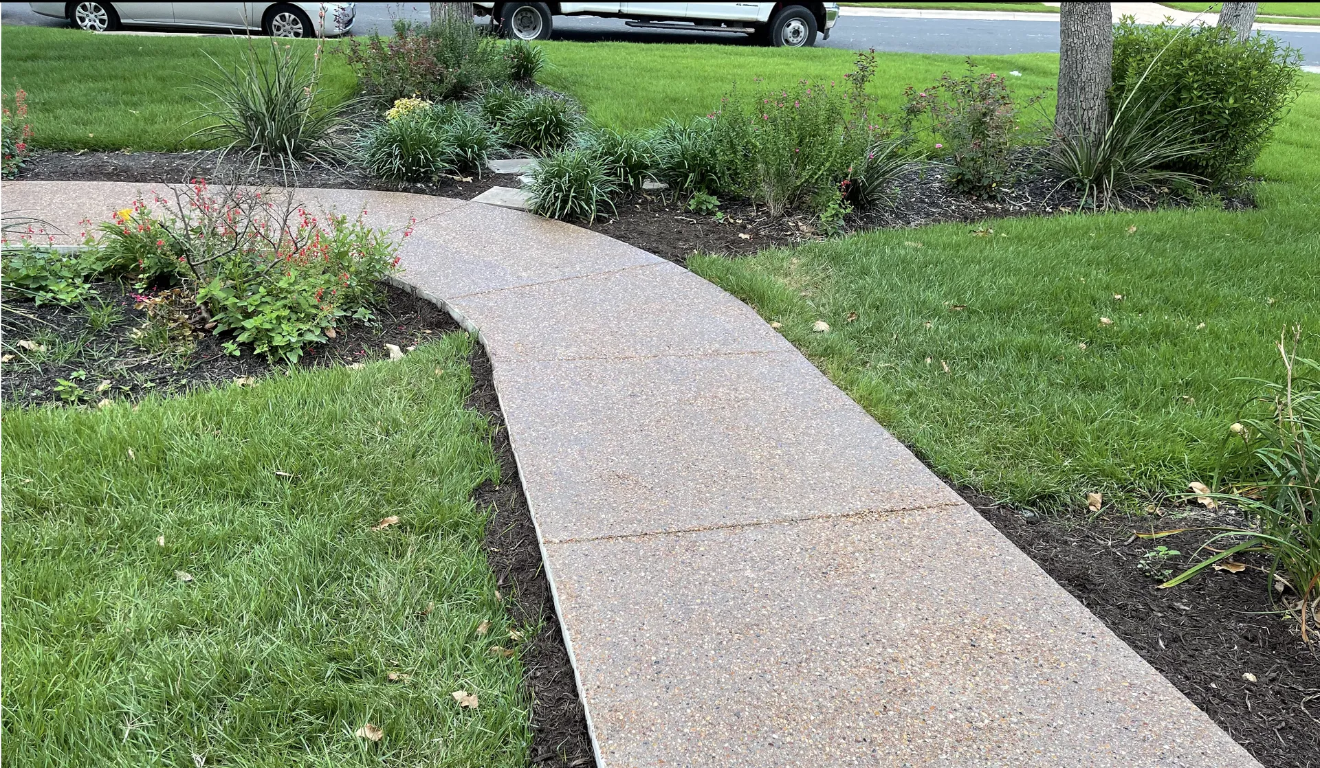 CONCRETE DRIVEWAY & WALKWAY work by CTF Concrete LLC